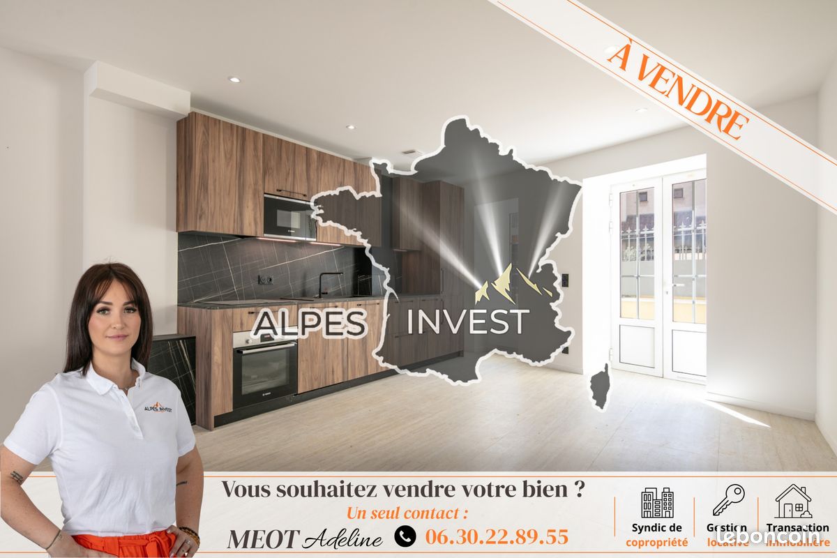 Appartement 2 pièces 52 m² · à Pontcharra · 52 m² · 195 000 €