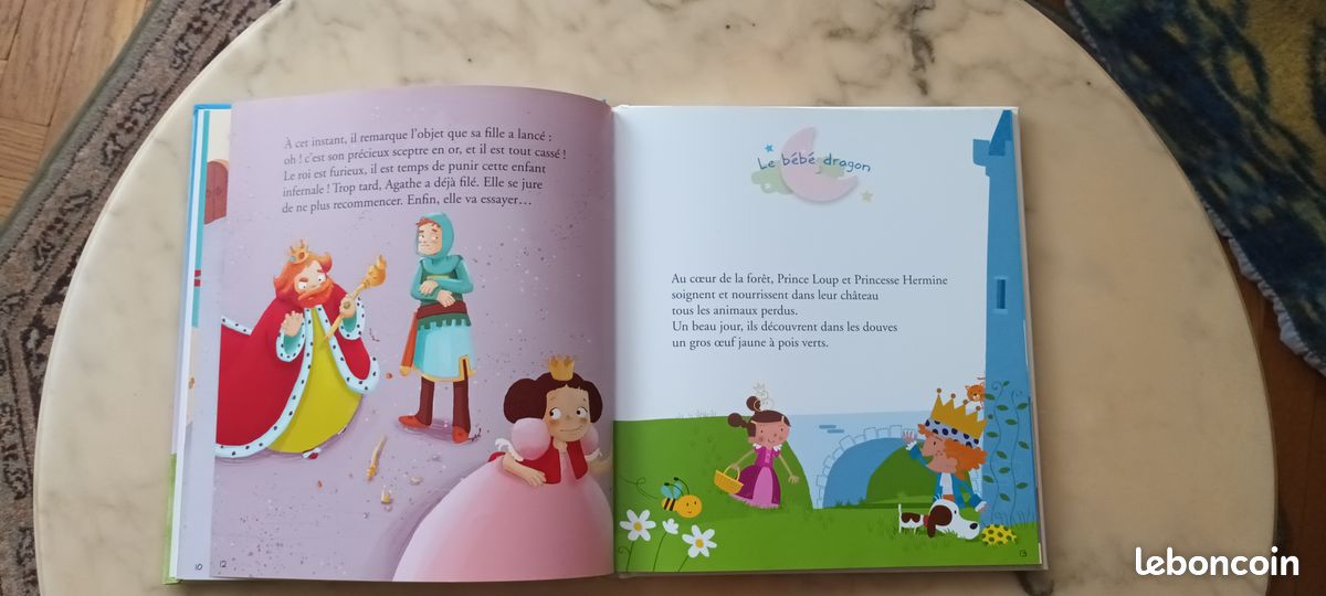 Livre enfants, "Histoires de Prinesses et de Chevaliers" (image 6)