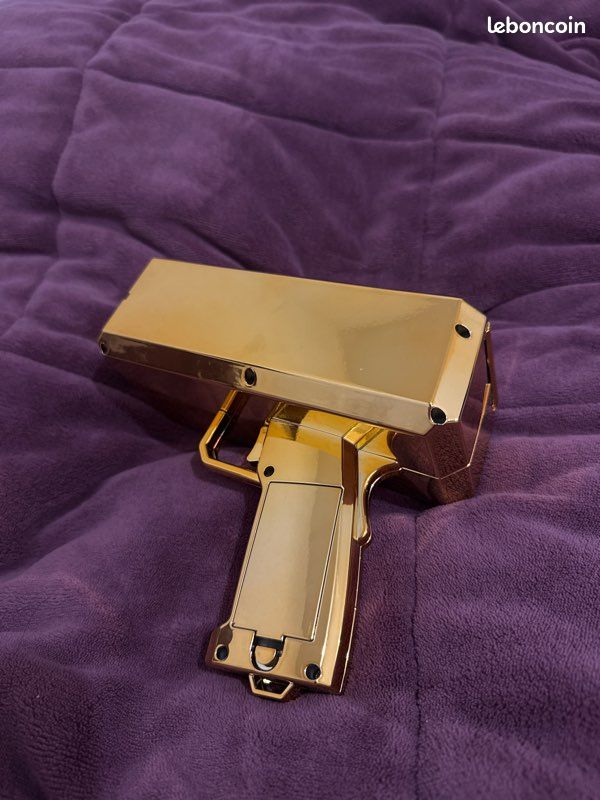 OBEST Money Gun, Tireur de Pistolet à Argent, Jouet de Pistolet à Argent,100 Billets de Banque Prop,avec lumière LED,Pluie d'argent,Convient pour Les fêtes, Les Mariages, Les Jeux de fête OBEST Money Gun, Tireur de Pistolet à Argent, Jouet de Pistolet à Argent,100 Billets de Banque Prop,avec lumière LED,Pluie d'argent,Convient pour Les fêtes, Les Mariages, Les Jeux de fête