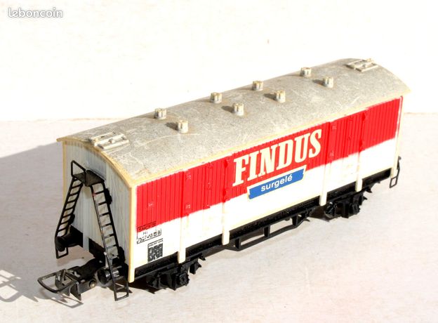 Wagon Fourgon SNCF Findus Surgelés Hornby HO 7131 - Échelle HO - Excellent état