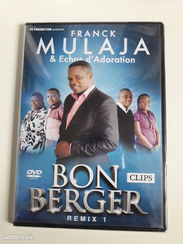 DVD Religieux Franck MULAJA "Bon Berger" les clips (image 1)
