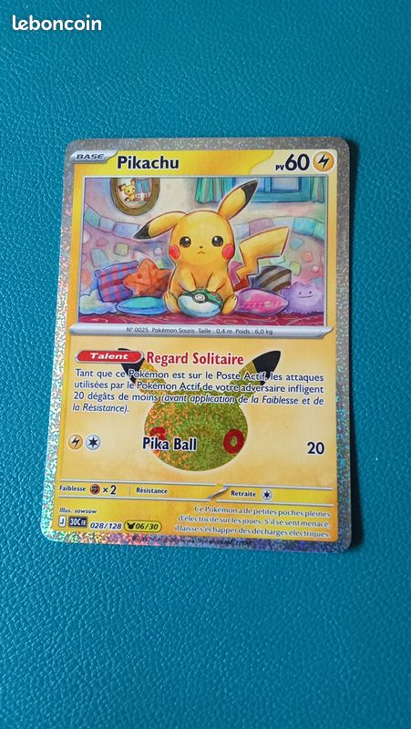 Pikachu – 028/128 30 ans 2026 (image 1)