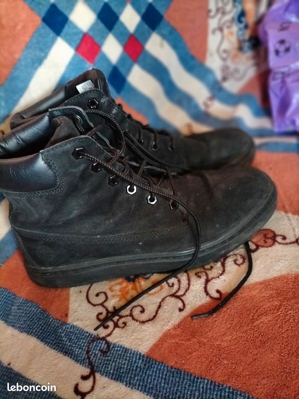 Basket montante cuir Timberland pointure 40 très bon état (image 3)