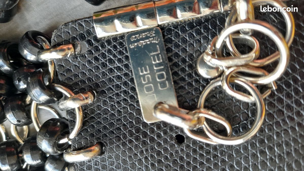 Ceinture vintage années 80 José Cotel (image 1)