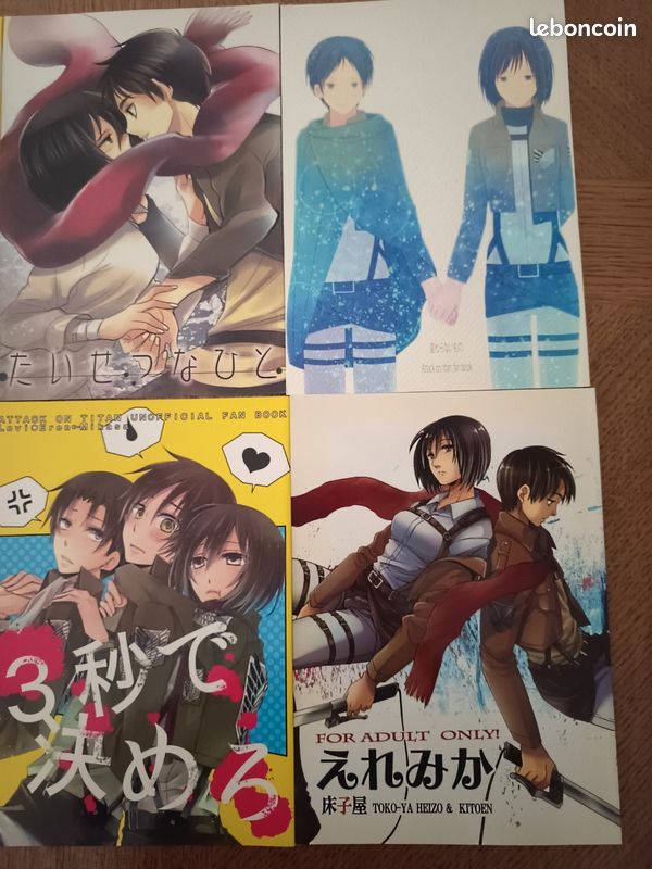 Lot fanbook attack on Titan (image 2)
