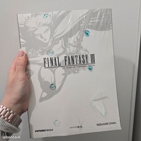 Guide Officiel Final Fantasy III – FuturePress Square Enix – Neuf Sous Blister – Version Française