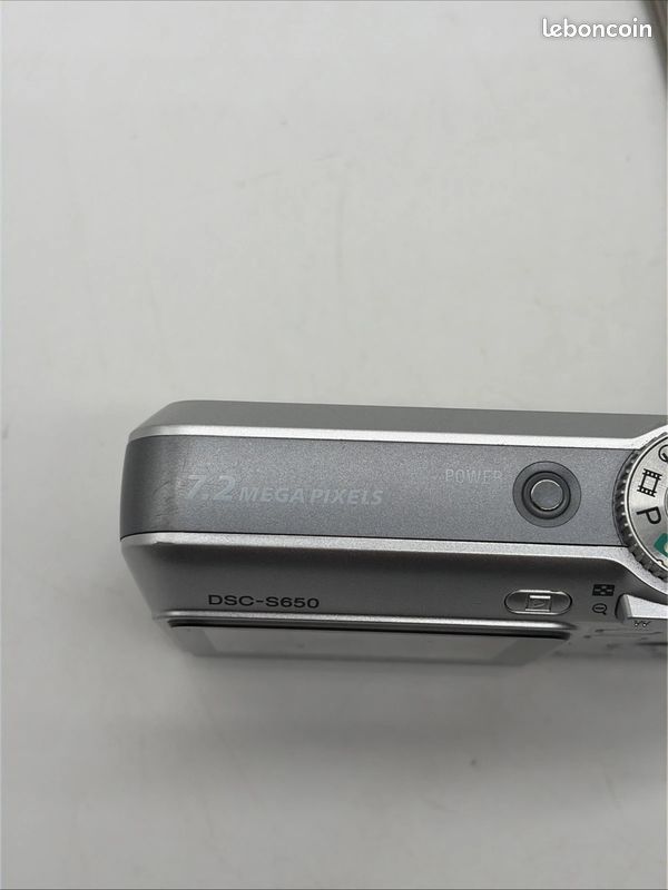 RARE [ N.MINT ] sony cyber-shot dsc-w570D Argent Appareil Photo Numérique Strass EUR 226,96