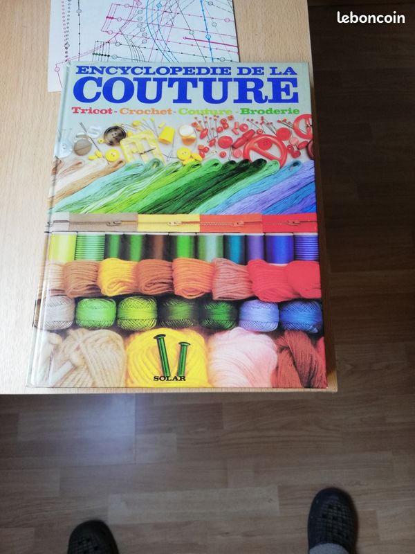 Encyclopedie de la Couture, tricot, crochet, broderie. +patron (image 1)