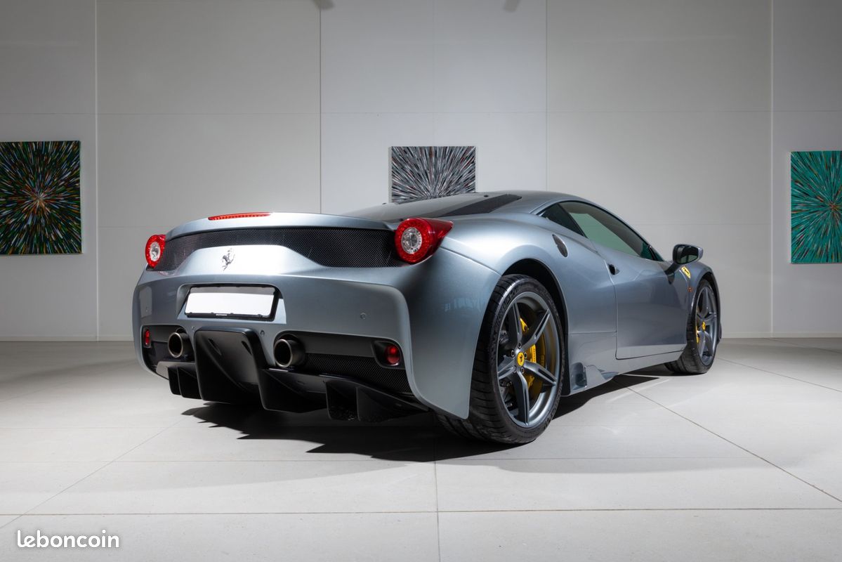 Ferrari 458 Speciale V8 4.5 605ch - Carbone - Grigio Titanio (image 12)