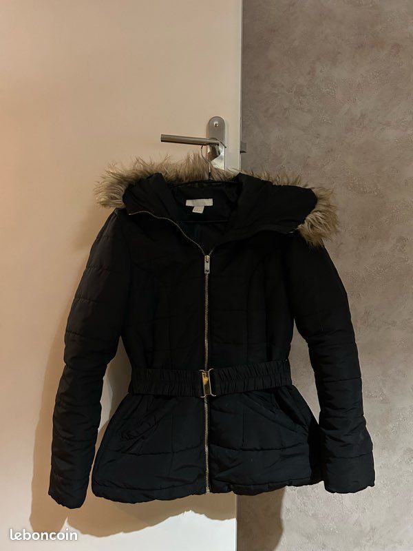 Doudoune noir légère femme taille S (image 2)