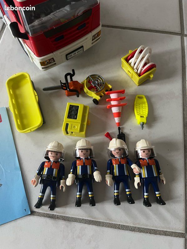 Playmobil 4820 camion de pompiers (image 7)