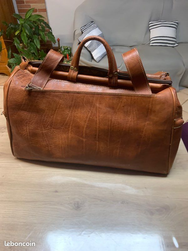 RARE] Duo de Sacs de Voyage Vintage - Style Grand Tour - État Collection - Accessoires & Bagagerie