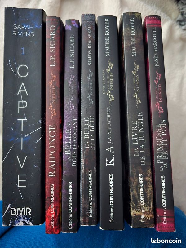 Livres contes interdits et captive tome 1 (image 1)
