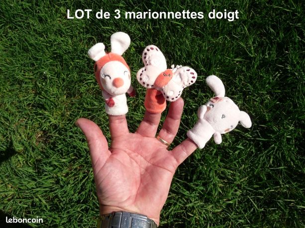 Marionnette à doigts Ferme Lilliputiens