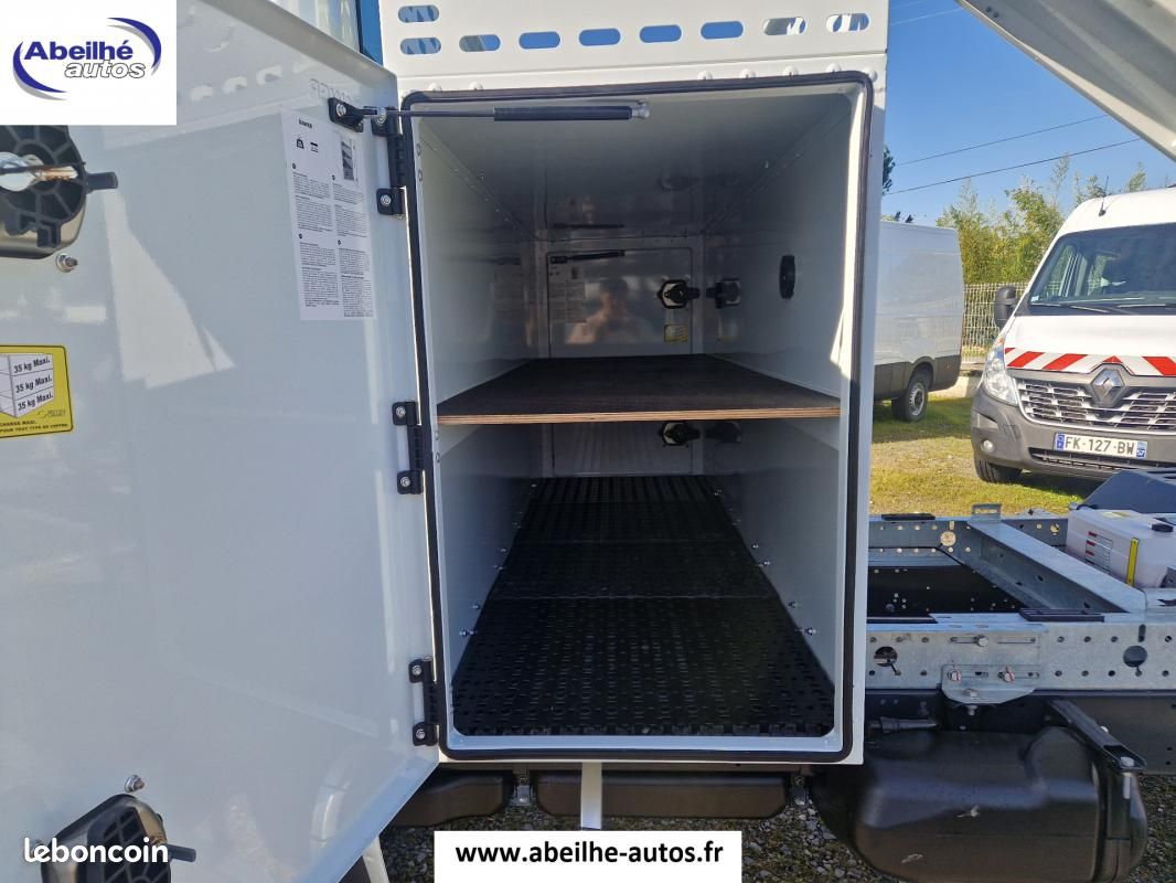 Iveco Daily CHASSIS CABINE 35C16 BENNE+COFFRE EMP 3M75 QUAD-TOR 3PL (image 8)