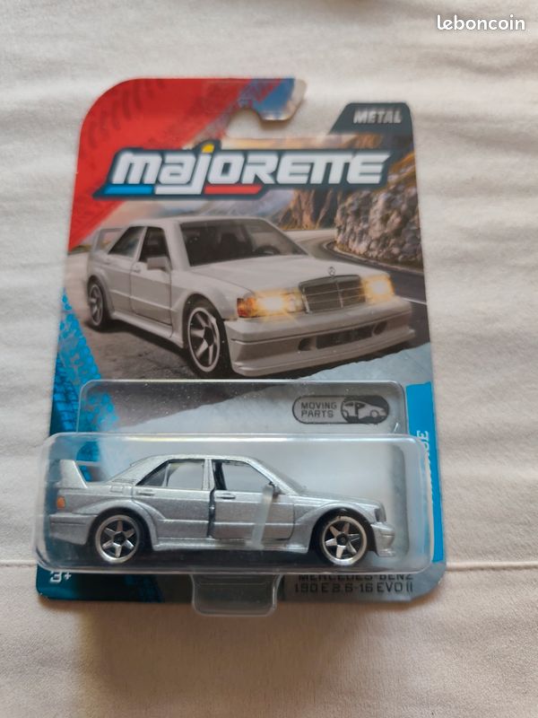 Nouveautés majorette Mercedes Benz 190e 2.5-16 evoII neuve sous blister achat groupé possible (image 1)