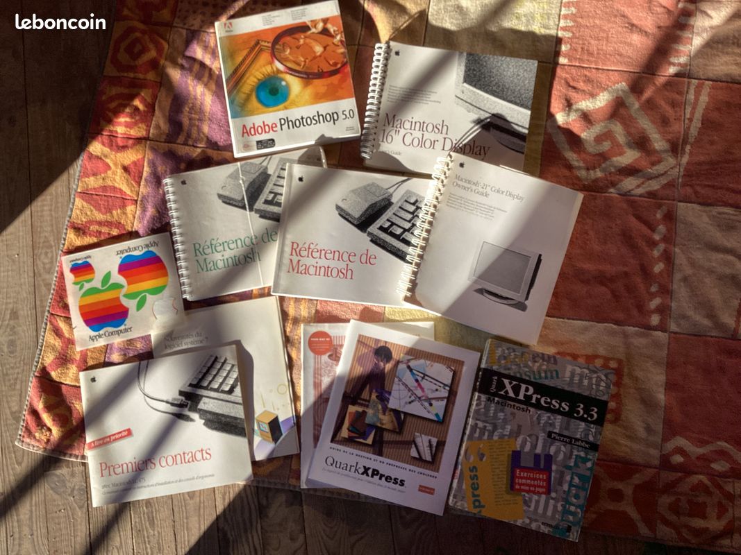 Livres revues notices Macintosh Apple (image 1)