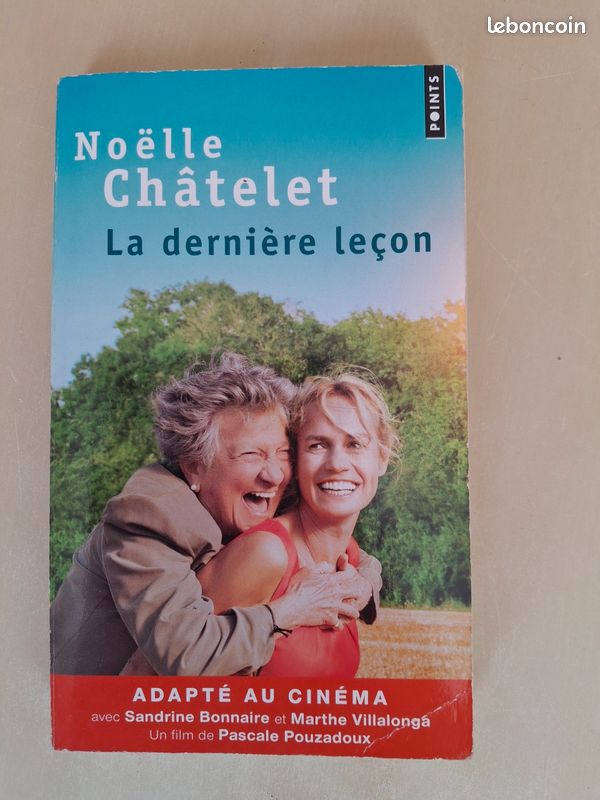Livre la dernière leçon de Noëlle Chatelet (image 1)
