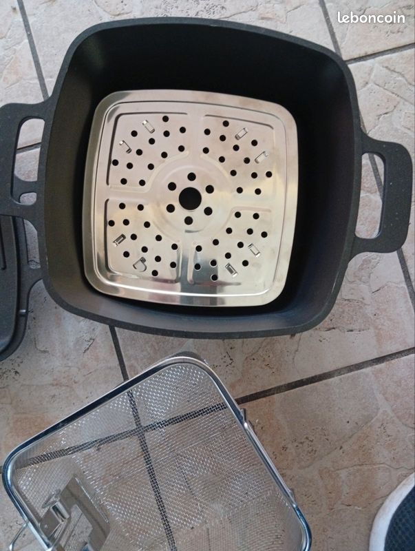 Ernesto cocotte grille friteuse cuiseur vapeur cocotte (image 5)