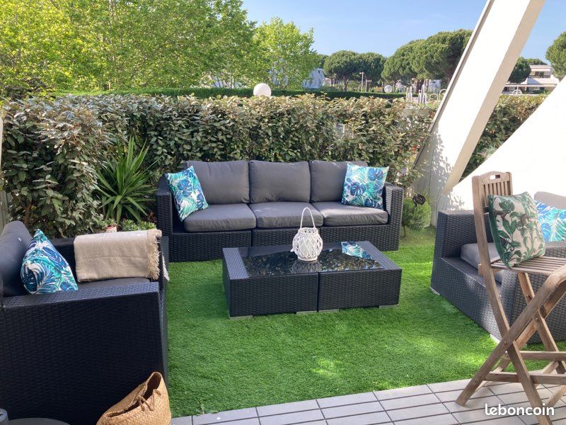 La grande Motte Couchant Beau studio meublé avec grande terrasse (image 5)