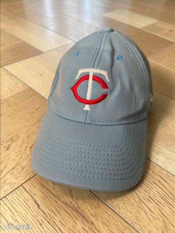 Casquette Trucker Minnesota Twins – Homme – Bleu/blanc – Réglable