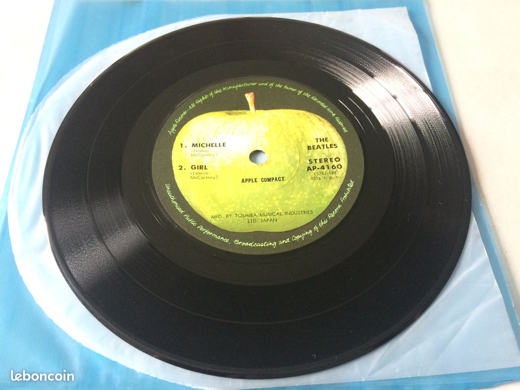 The Beatles Michelle 45t Japon (image 3)
