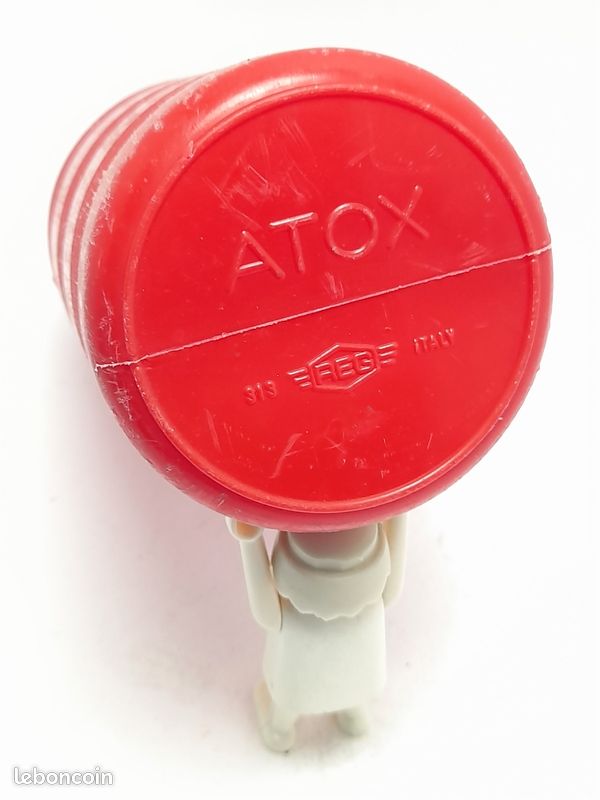 Bidon ATOX REG Vélo Course Vintage – Années 60 – Rouge Passion – Collection