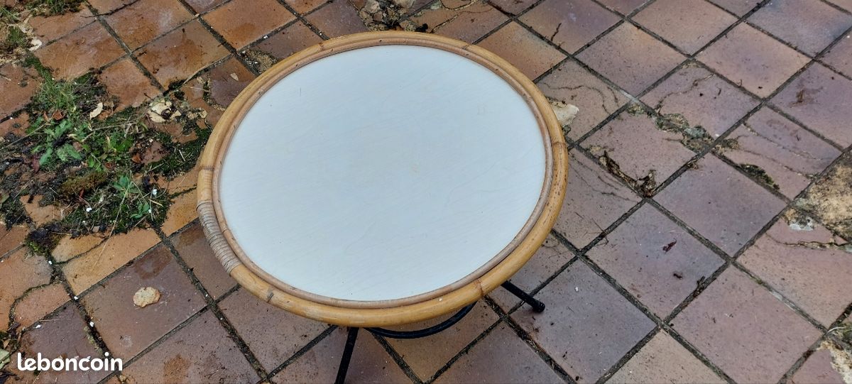 Table Ronde osier (image 2)