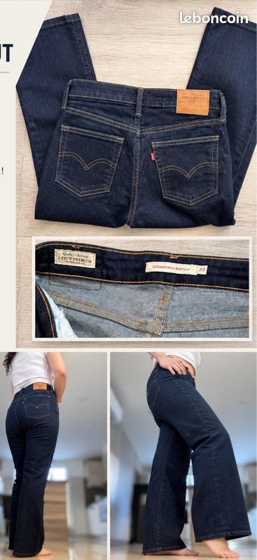 Jean Levi’s 725 High Rise Bootcut – W27 L30 (image 1)