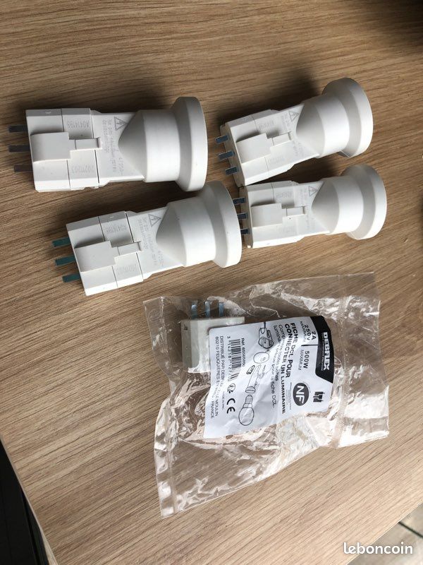 Lot de 4 fiche DCL et douille + 1 fiche DCL (image 1)