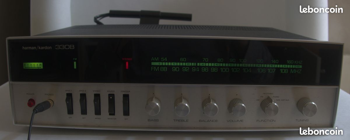 Amplificateur Vintage Harman Kardon 330 B (image 1)