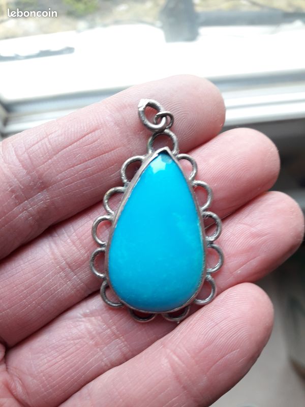 Pendentif Ethnique Ancien - Forme Ronde, Occasion, Sans Marque