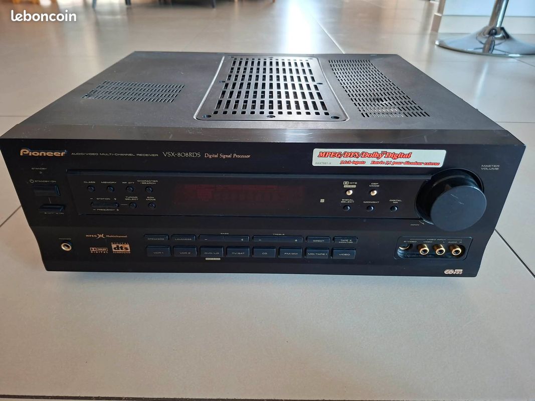 Amplificateur home cinéma Pioneer VSX-808RDS (image 1)