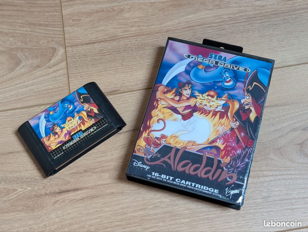 Aladdin Megadrive boîte repro (image 1)