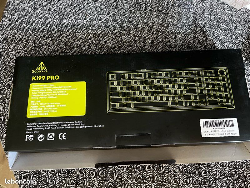Clavier gaming mécanique solakaka k99 pro RGH - NEUF (image 5)