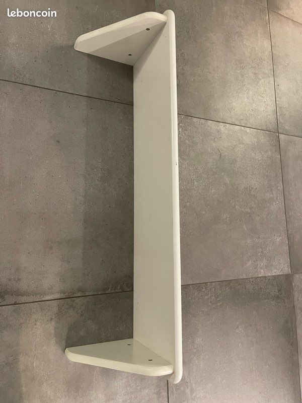 Étagère murale design blanc épuré - 96 x 24 cm (image 2)