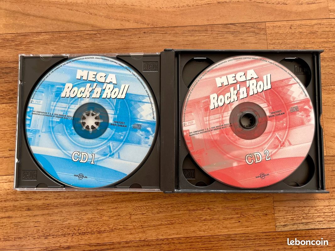 CD Compilation : Mega Rock'n'Roll (image 2)