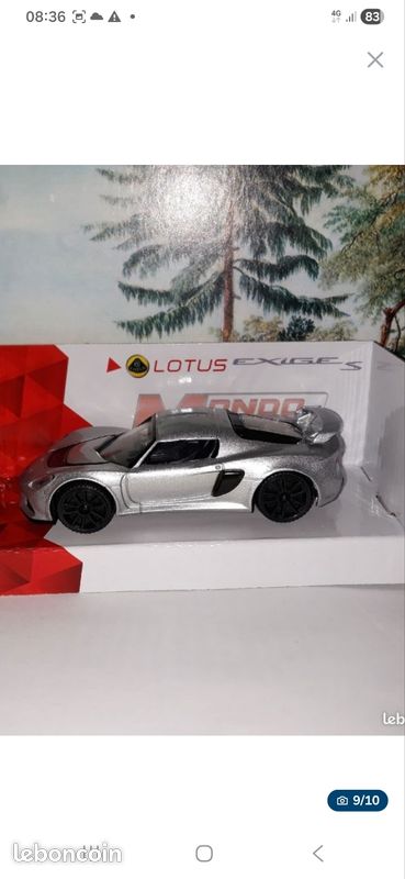 Lotus Exige S3 LF1 - Voiture miniature de collection - GT SPIRIT