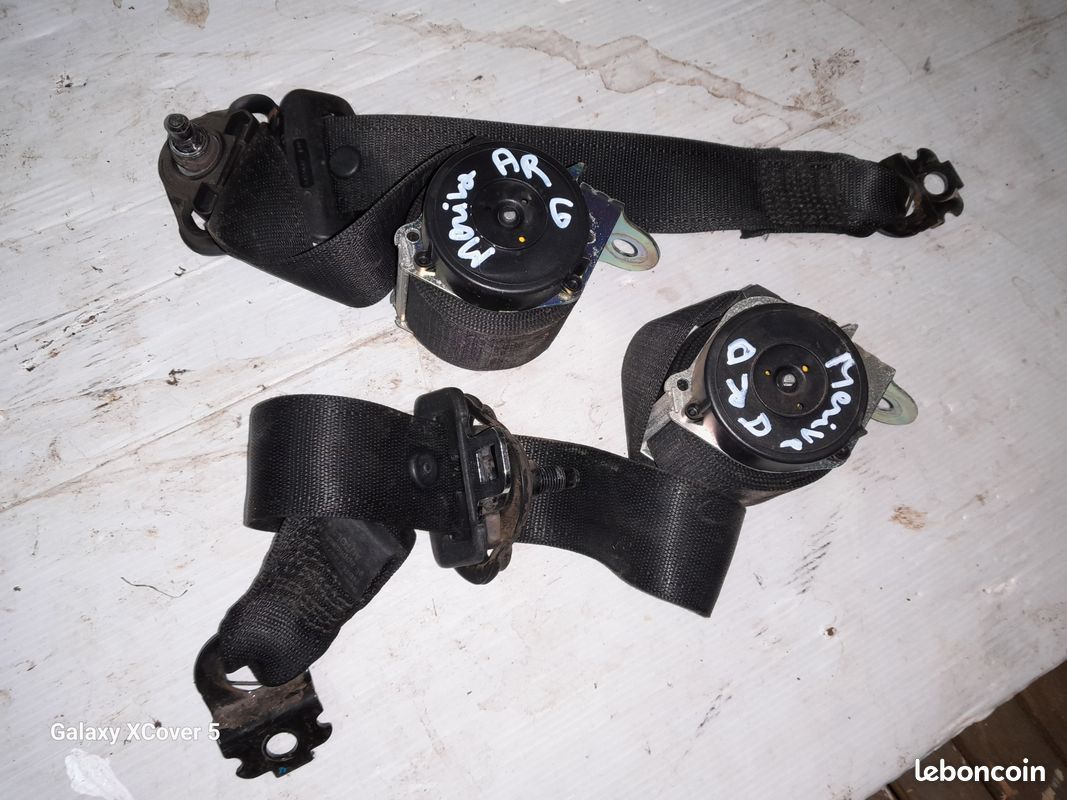 Paire de ceinture avant de Meriva A (image 2)