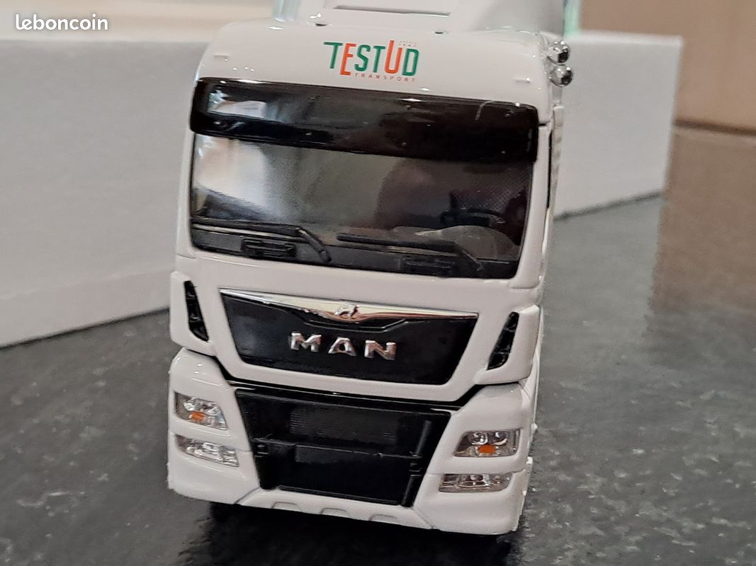 DV6961 ELIGOR 1/43 MAN TG XXL TAUTLINER TRANSPORTS AGENEAU 113231 HORS COMMERCE