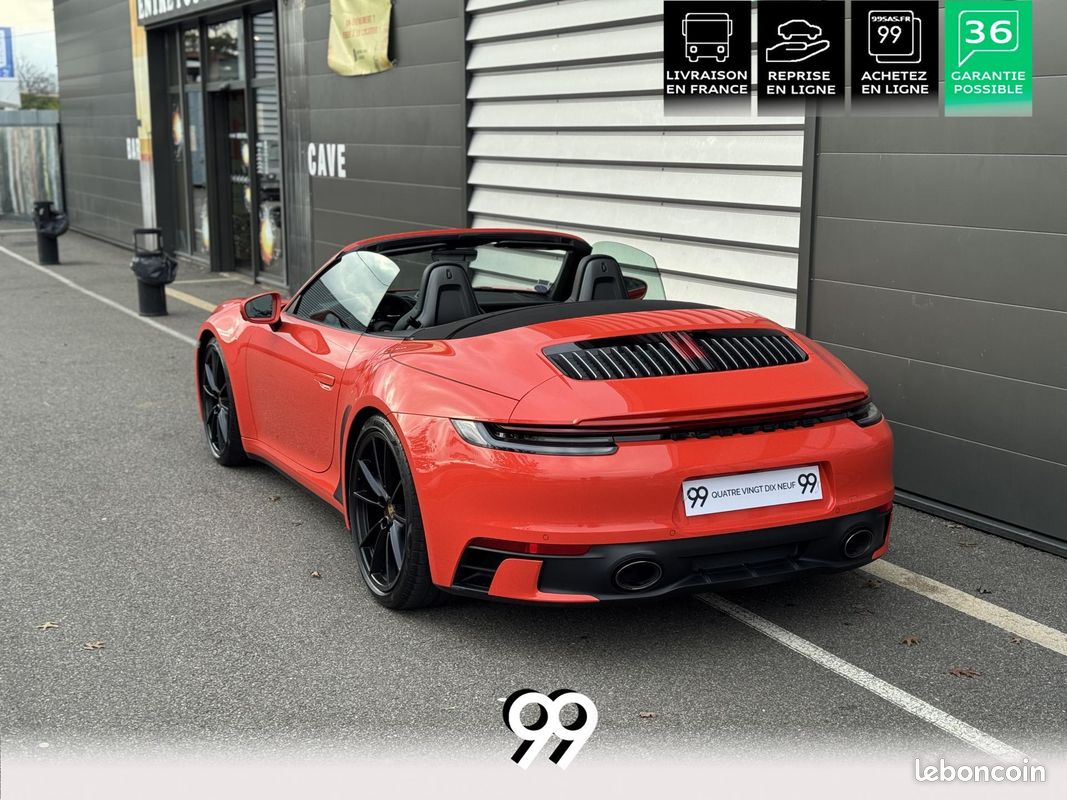 PORSCHE 911 Cabriolet 3.0i - 450 - BV PDK TYPE 992 CABRIOLET Carrera 4S PHASE 1 (image 11)