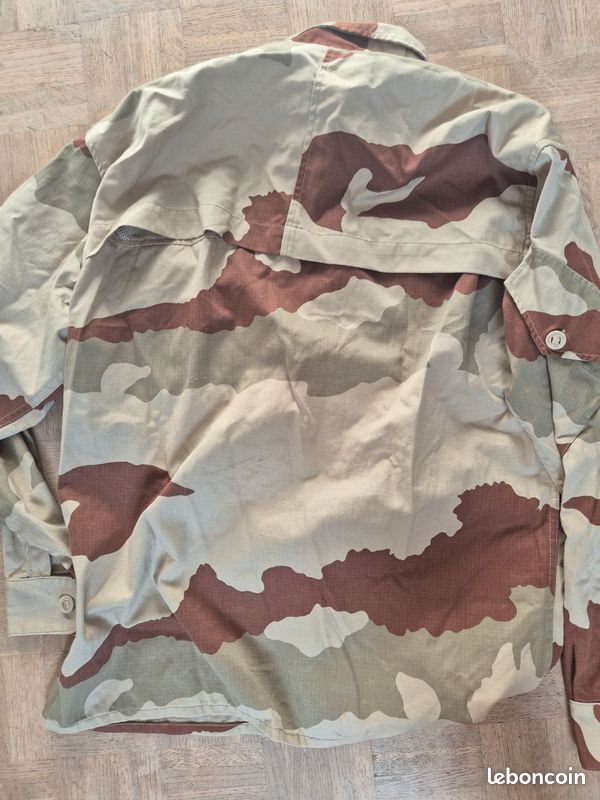 Veste/chemise De La Légion étrangère Guerilla Desert, Taille L, France 2017, Neuve