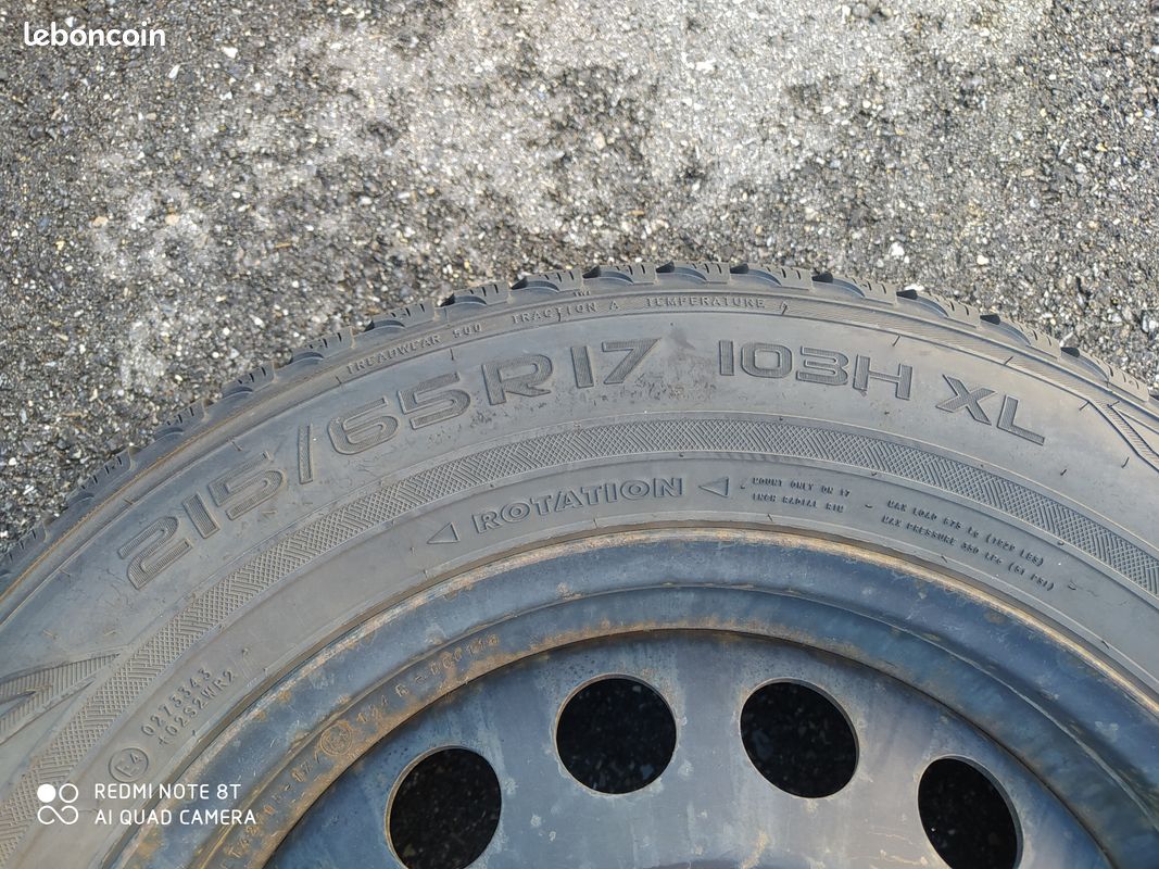 Roues avec pneus hiver Nokian (image 2)
