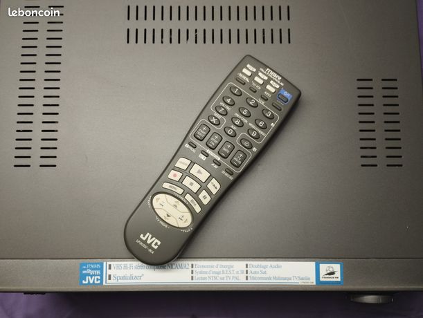 Magnétoscope JVC HR-J780MS Hi-Fi Stéréo 4 Têtes Avec Télécommande - Fonctionnel