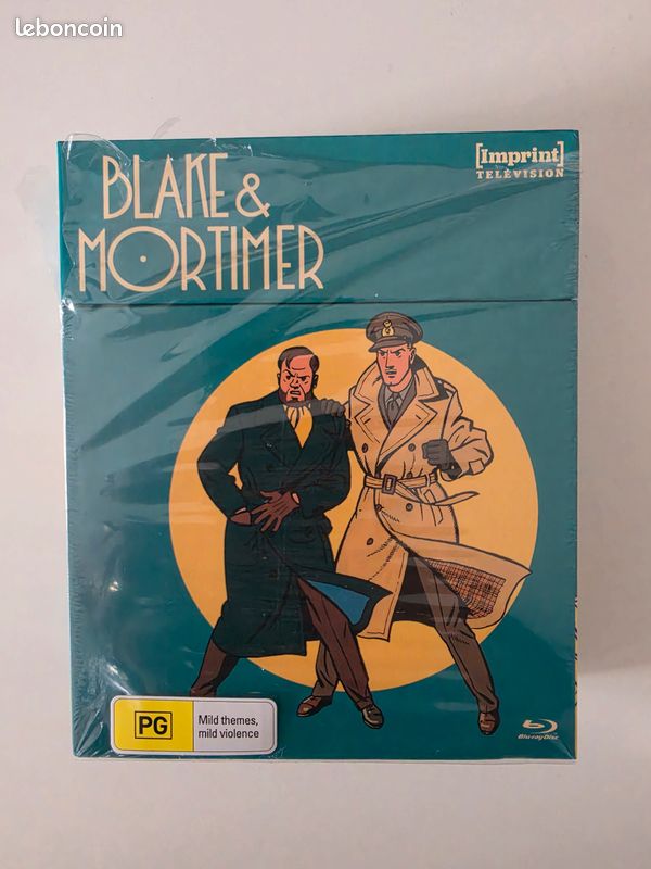 Blake et Mortimer - Coffret Blu-ray remasterisé TL 1500 ex- Jacobs import (image 1)