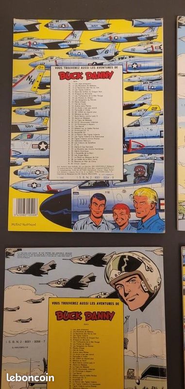BD - BUCK DANNY - du 17 au 24 - 1977 à 1983 (image 8)