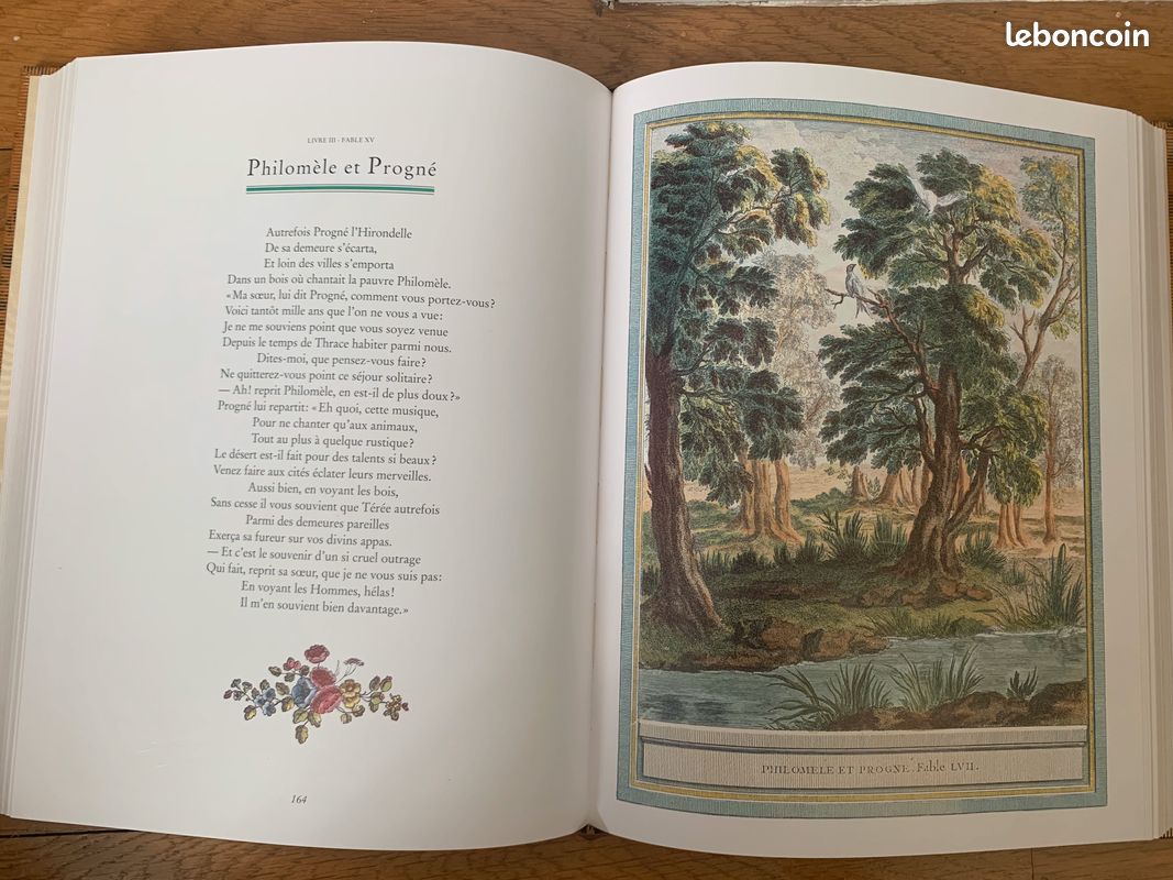 Diane de Selliers – Rare coffret des Fables de La Fontaine en très bon état, 1er ouvrage publié par Diane de Selliers en 1992 (2 tomes) (image 5)