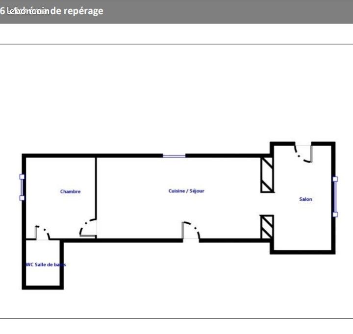 Appartement 3 pièces 33 m² · à La Seyne-sur-Mer · 33 m² · 590 €