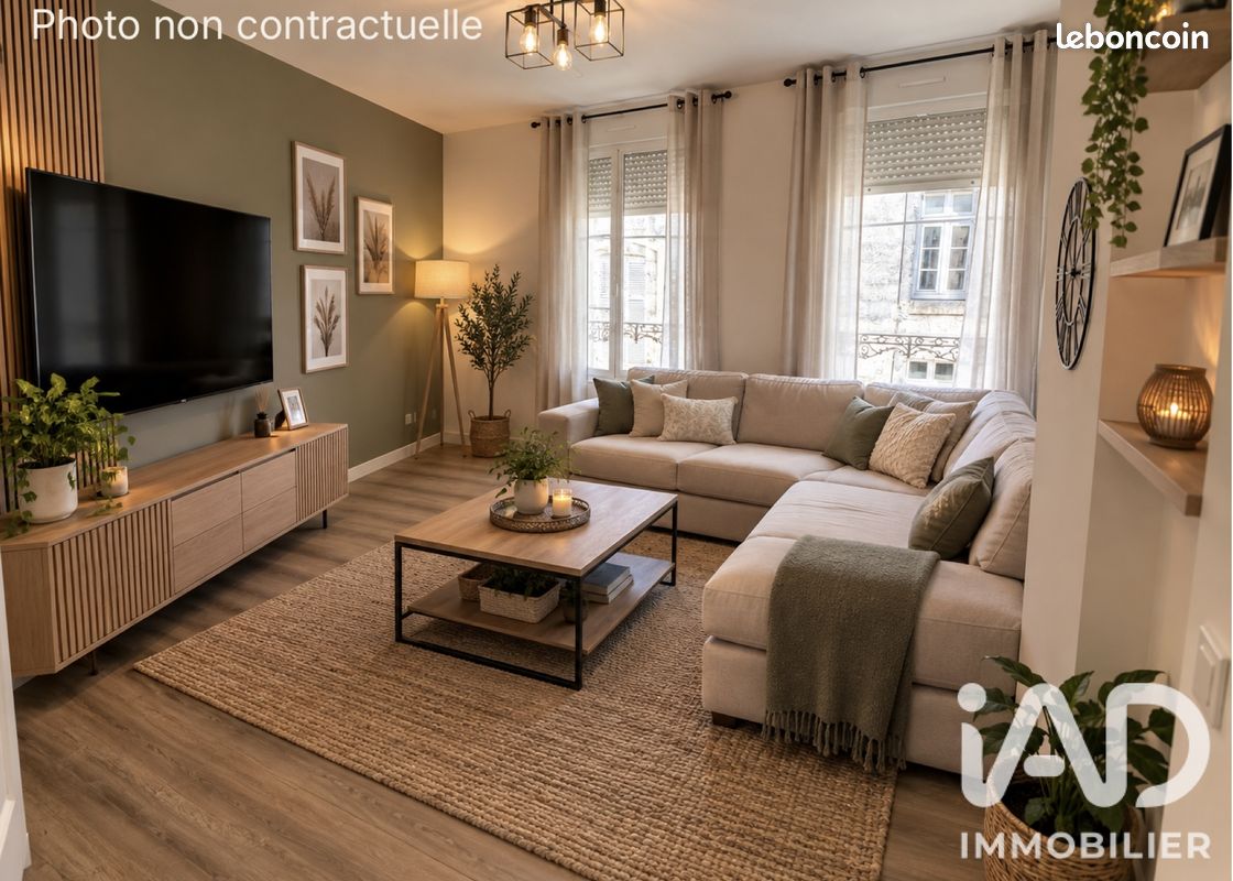 Appartement 1 pièce 23 m² · à Saintes · 23 m² · 69 000 €