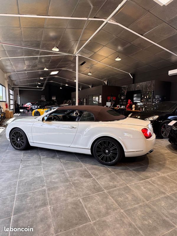 Bentley continental gtc speed w12 610 cv ethanol d origine cabriolet (image 7)